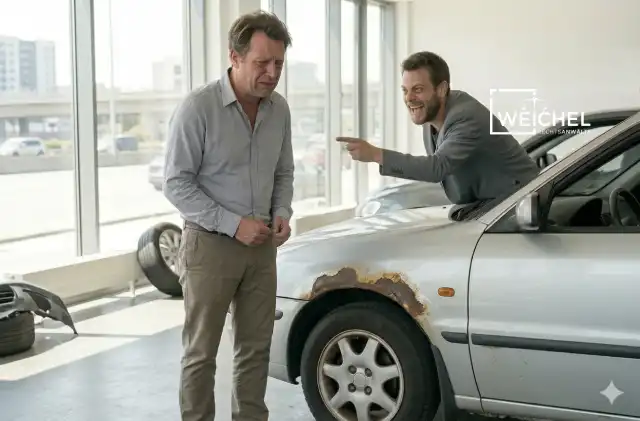 Anwalt für Mängel nach Autokauf – Gewährleistung und Rücktritt durchsetzen beim Fahrzeugkauf in Zweibrücken | WEICHEL Rechtsanwälte